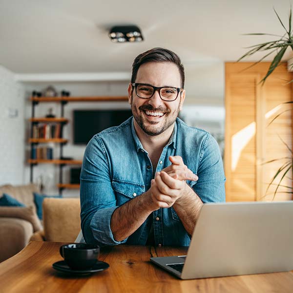 Portrait of a successful enterpreneur